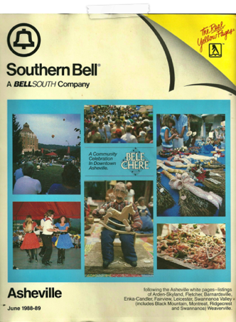 1988 Phone Book Cover
